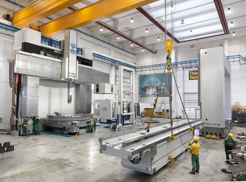 FPT VERTIGO Turns 8000 mm with Hydrostatic Axes