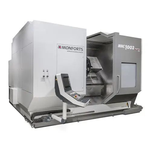 Monforts MNC 1000 High-Performance Lathe with Hydrostatic Z-Axis