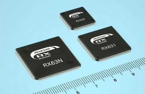 Renesas RX Series 32-bit Low-Power Microcontroller, 350 nA Standby
