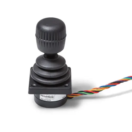 MEGATRON 844 Hall Effect Fingertip Joystick, 400 N Load, IP65
