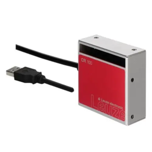 Leuze CR100M0/UB-1800-S6 Fixed CCD Barcode Reader, 700 Scans/s