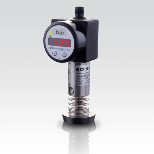 BD Sensors DS 200 P Electronic Pressure Switch, PNP Contacts, LED Display, 600 bar