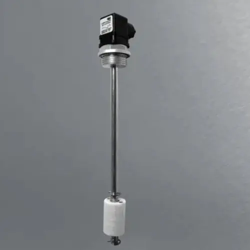 HBE NS Float Level Switch, Brass Stem, 100 to 700 mm, IP65 Oil Tank Duty
