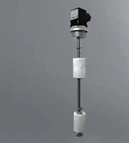 HBE NS Float Level Switch, Brass Stem, 100 to 700 mm, IP65 Oil Tank Duty