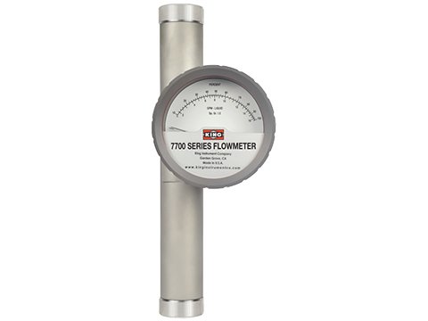 Rotameter - Stainless Steel, High Pressure | King 7710 Series