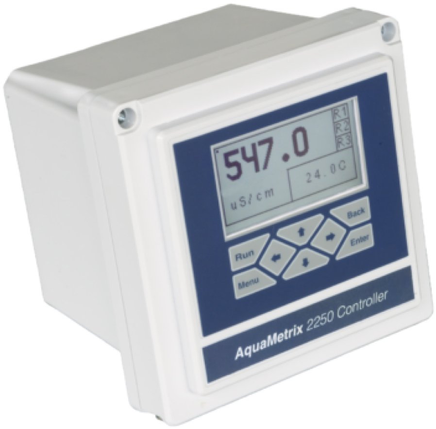 Multi-Parameter Process Controller - pH/ORP/Conductivity/Flow | Aquametrix AM-2250