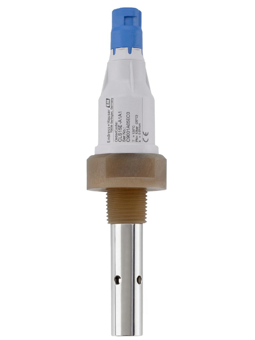 2-Electrode Conductivity Sensor - 0.04-200 µS/cm, Memosens | E+H CLS15E