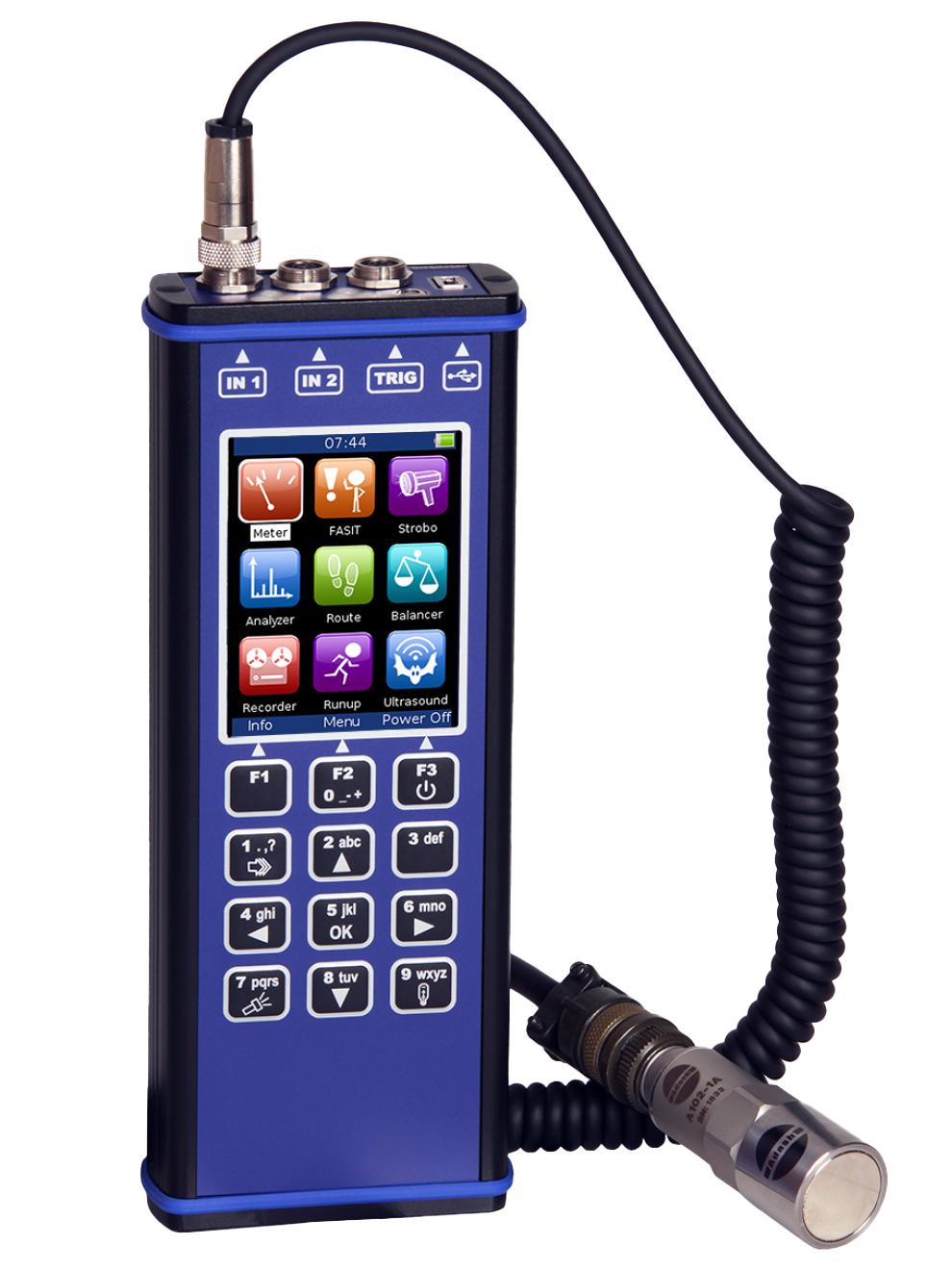 Adash A4300 VA3 Pro Vibration Analyzer - Three-Channel, IR Temp, FASIT, Strobe