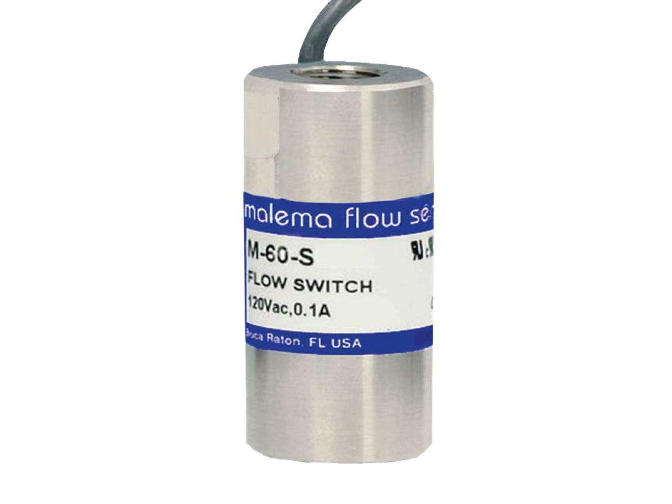 Fixed Flow Switch - 1/4in, 10-1600ml/min | Malema M-60