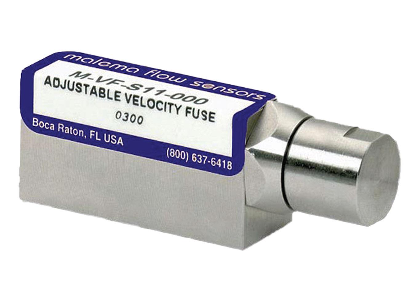 Safety Excess Flow Valve - 1/8-3/4in, 5-25000ml/min | Malema M-VF