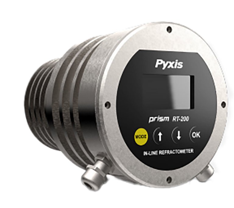 High Temperature Inline Refractometer - Bluetooth Modbus | Pyxis RT-200 PRISM