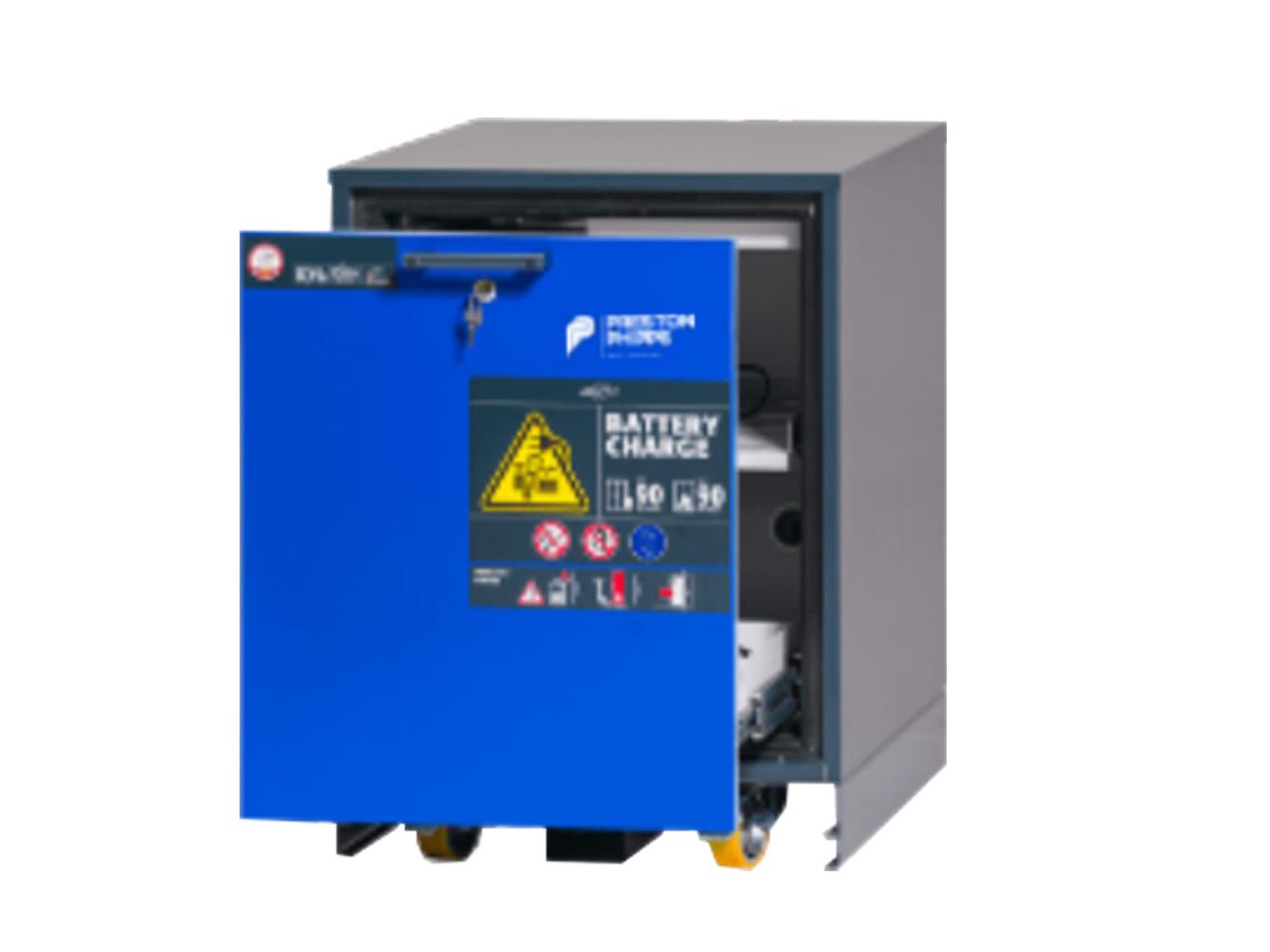 Lithium-Ion Battery Storage Cabinet - 90min Fire Rated | Asecos ION-S