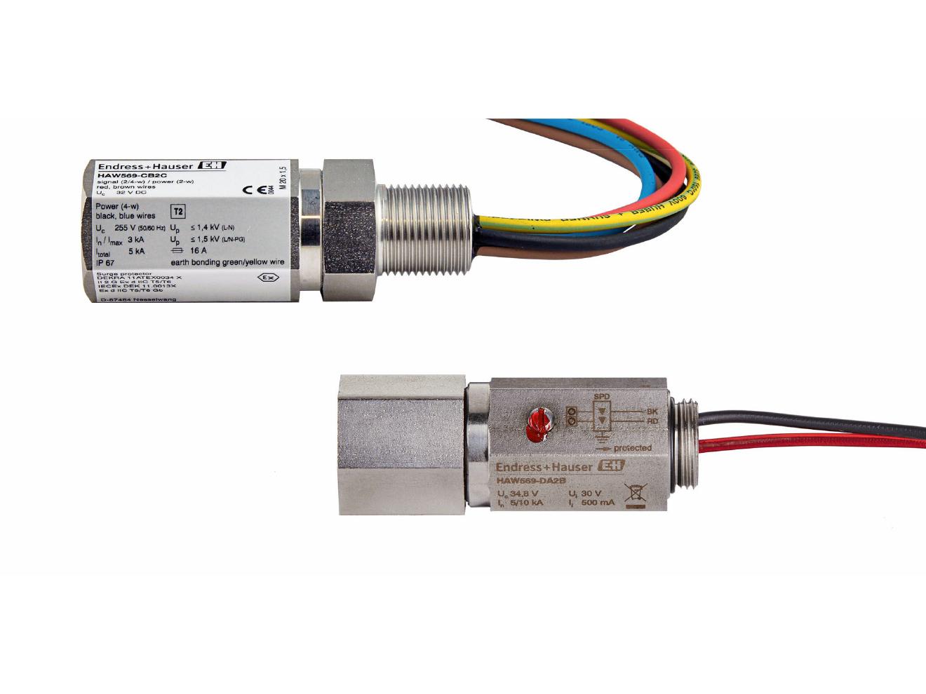Surge Protector - Signal/Comm/Power Ex d | E+H HAW569