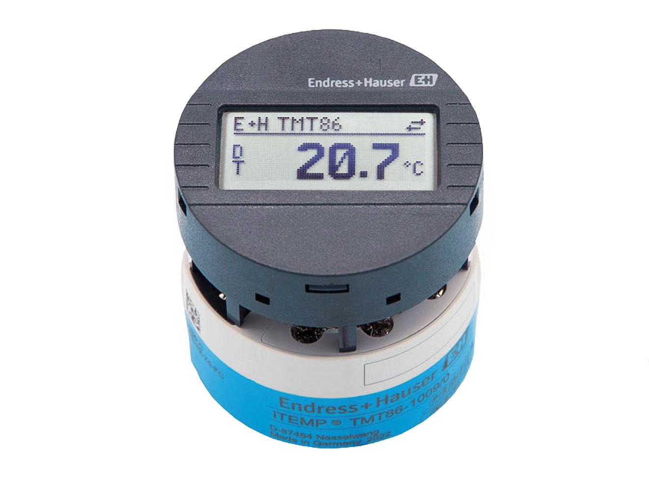PROFINET Temperature Transmitter - Dual Channel Ethernet-APL | E+H iTEMP TMT86