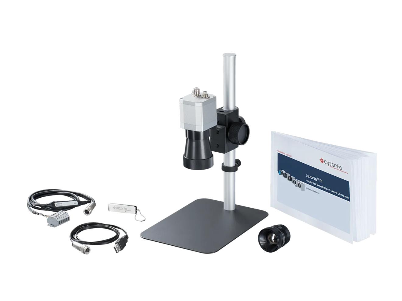 Microscope Thermal Imaging Kit - 640x480 125Hz | Optris PI 640i