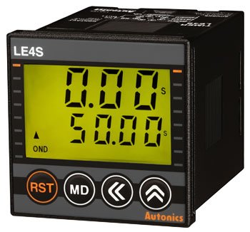 Digital LCD Timer - 0.01s-9999h 24-240V | Autonics LE4S