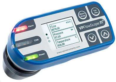 Thermal Mass Flow Meter - 4-in-1, 2-16in | VPInstruments VPFlowScope M