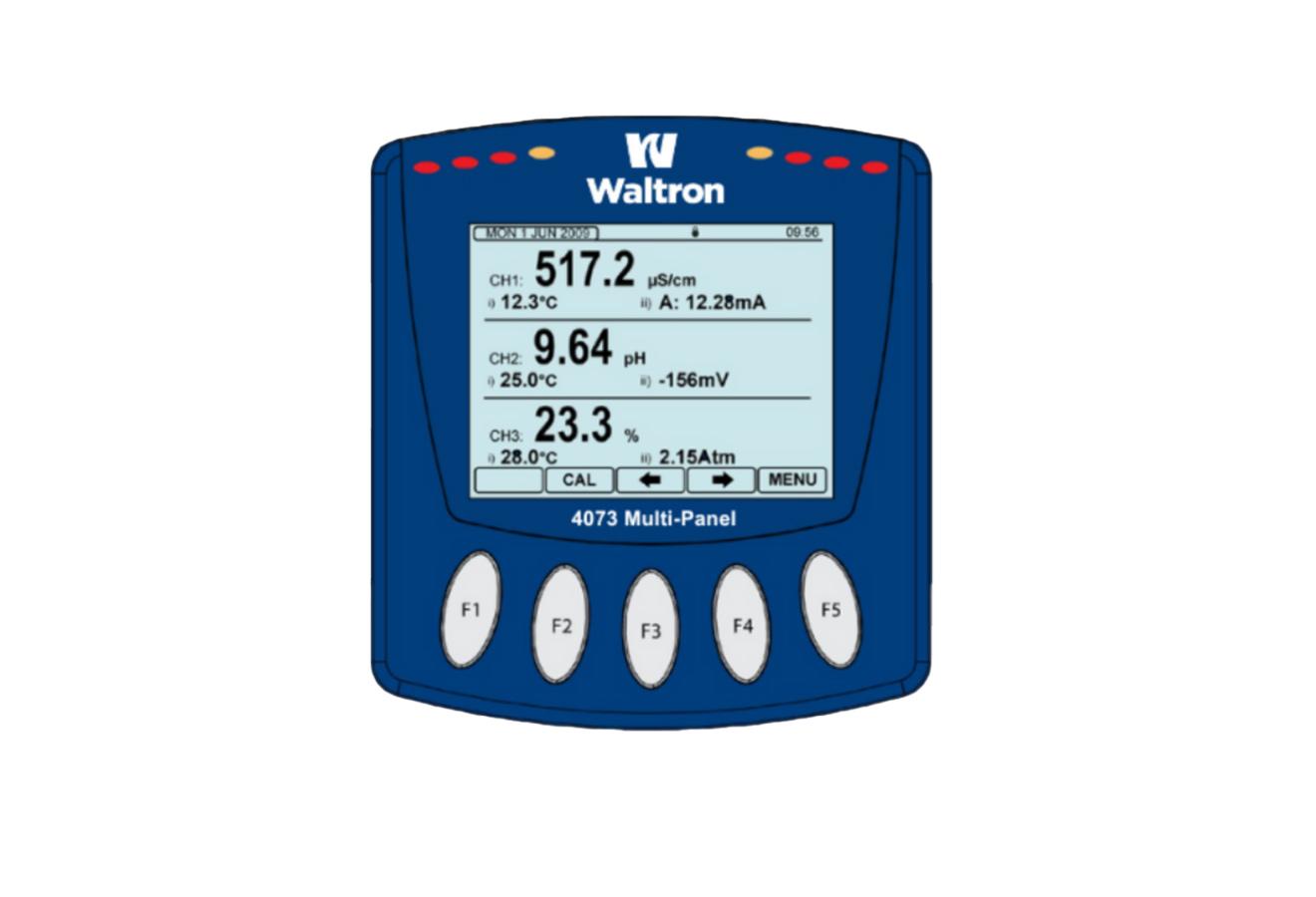 Multi-Sensor Analyzer - 1-3 Channels, LDO/Turbidity/pH | Waltron 4073