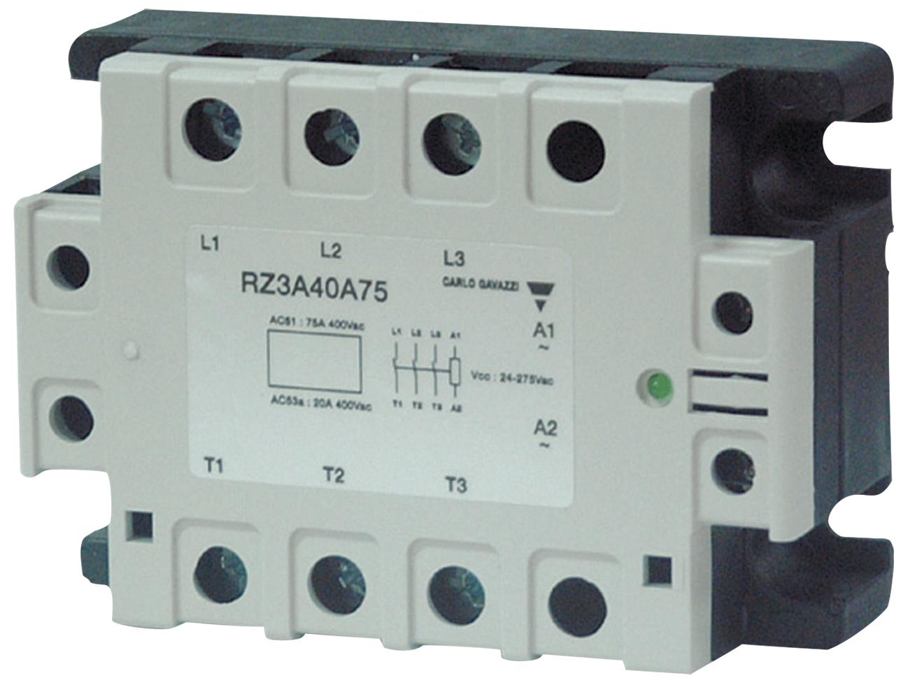 Three-Phase Solid State Relay - Zero Switching | Carlo Gavazzi RZ3A