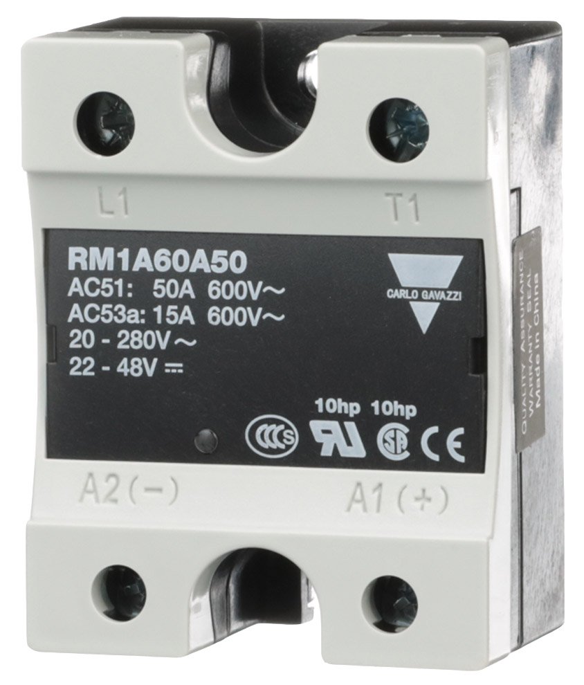 Solid State Relay - Zero Cross or Instant-On | Carlo Gavazzi RM1A/RM1B