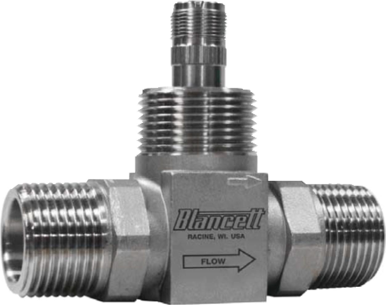 Turbine Flow Meter - Stainless Steel, 0.6-5000GPM | Blancett 1100