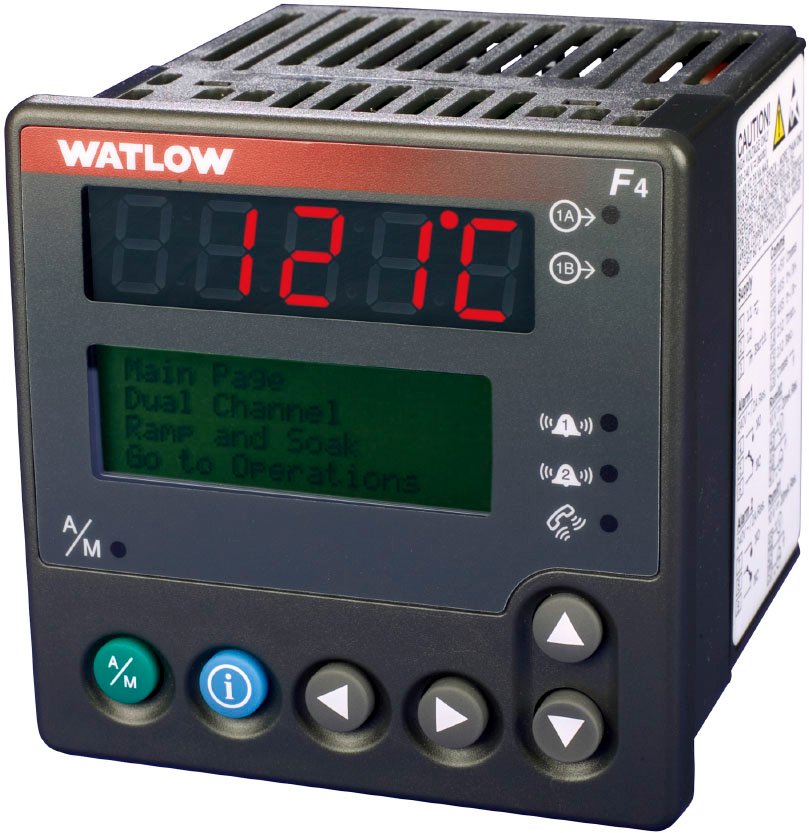 Ramping Temperature Controller - 256 Steps 40 Profiles | Watlow F4S