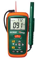 Hygro-Thermometer with Infrared Thermometer - 2-in-1 | Extech RH101