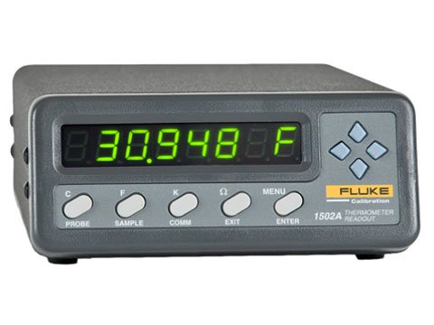 Tweener Thermometer Readout - PRT or Thermistor | Fluke Calibration 1502A/1504