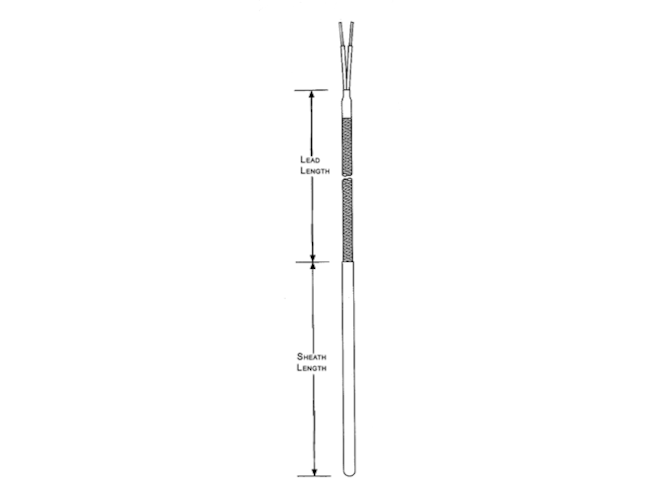 PFA Encapsulated Thermocouple - Acid Corrosion Resistant | Watlow
