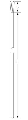 Mineral Insulated Thermocouple - Cut &amp; Stripped | Watlow AB Style