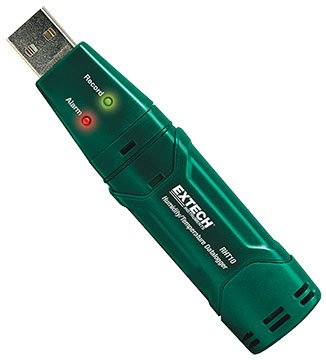 RHT10 USB Humidity/Temp Logger - 32k Readings | Extech