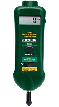 Combination Photo/Contact Tachometer - 0.05% | Extech 461895/461995