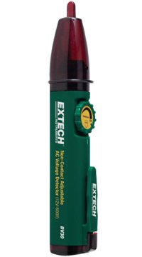 Non-Contact AC Voltage Detector - 12-600V AC, Adjustable Sensitivity | Extech DV30