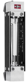 Glass Tube Rotameter - 75/150mm, 200°F/200psi | King 7450 Series