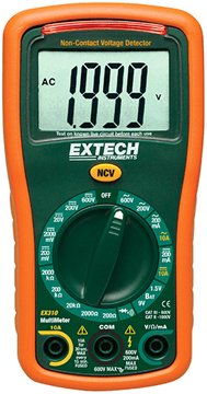 Mini Digital Multimeter - NCV Detector | Extech EX310