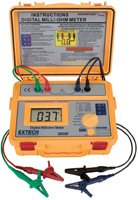 Battery Powered Milliohmmeter - 100µΩ Resolution | Extech 380580