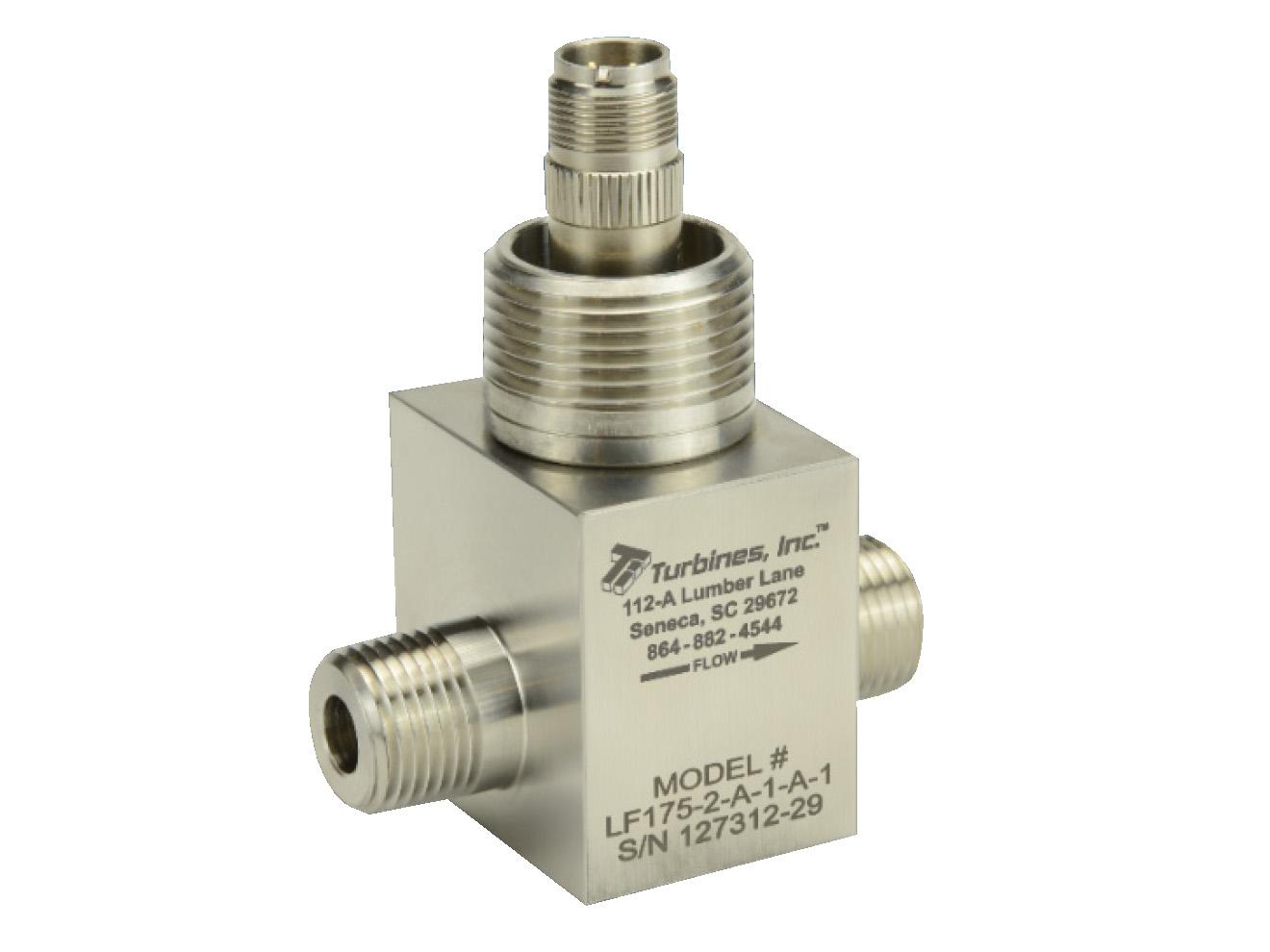 Low Flow Turbine Meter - 0.007-3GPM, 5000psi | Turbines Inc. LF Series