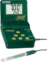 pH Meter - Flip-Up Display | Extech Oyster-15