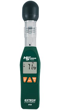 Heat Stress WBGT Meter - Outdoor Safety Monitoring | Extech HT30
