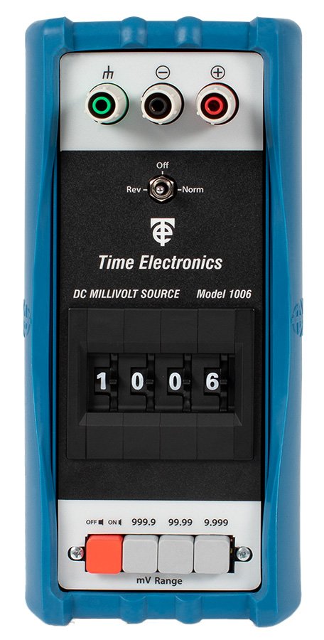 DC Millivolt Source - 0.02% Accuracy, 1µV to 1V | Time Electronics 1006