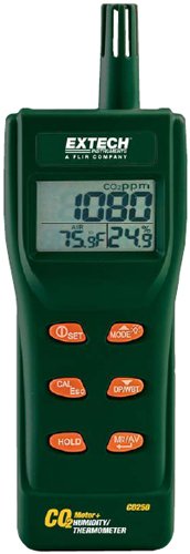 Indoor Air Quality Meter - CO2 Temp Humidity | Extech CO250