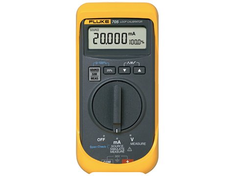 Loop Calibrators - mA Source/Simulate, 0.01%-0.02% Accuracy | Fluke 705/707/715