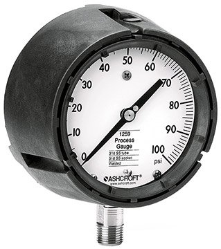 Analog Process Gauge - Solid Front | Ashcroft 1259