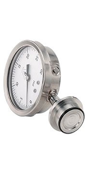 Sanitary Pressure Gauge - In-Line | Ashcroft 1036