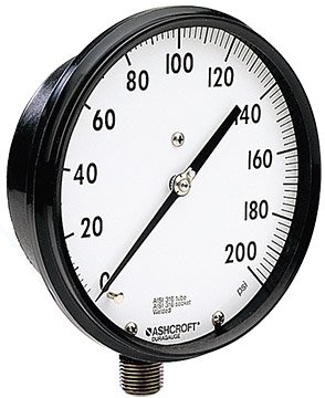 Economical Analog Pressure Gauge | Ashcroft 2462 Duragauge