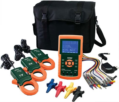 Power Analyzer Data Logger - 1200A | Extech 382100
