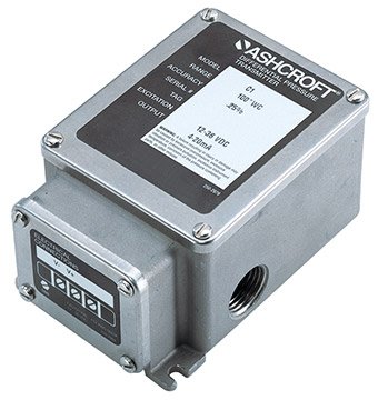 Low Differential Pressure Transmitter - Si-Glas | Ashcroft IXLdp