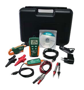 Voltage/Current Data Logger - 600V, 200A, 100k Points | Extech DL150