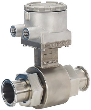 Hygienic Flowtube Sensor - 1/2-4in, 3-A/EHEDG, FDA | Rosemount 8721