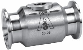Sanitary Turbine Flow Meter - 1-2in, 3-A, CIP | GPI GSCPS Series